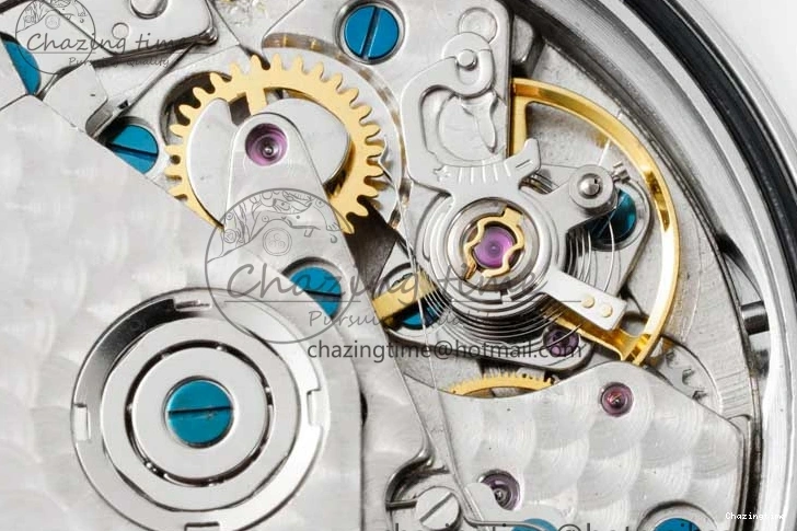 0226 SportInspired Speedmaster Racing Master SS HKF Best Edition Blue Black Dial on Black Rubber Strap A 7817